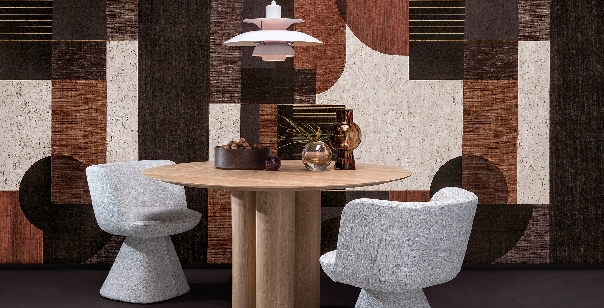Casca Wallcovering by Omexco