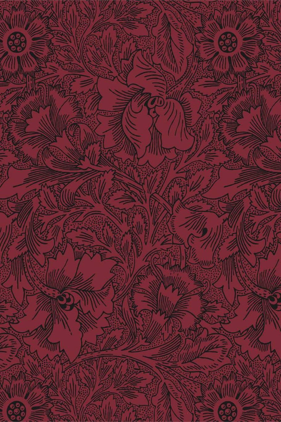 morris-co-queen-square-poppy-wallpaper-dbpw216956
