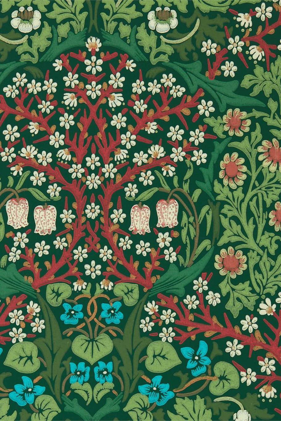 morris-co-queen-square-blackthorn-wallpaper-dbpw216962