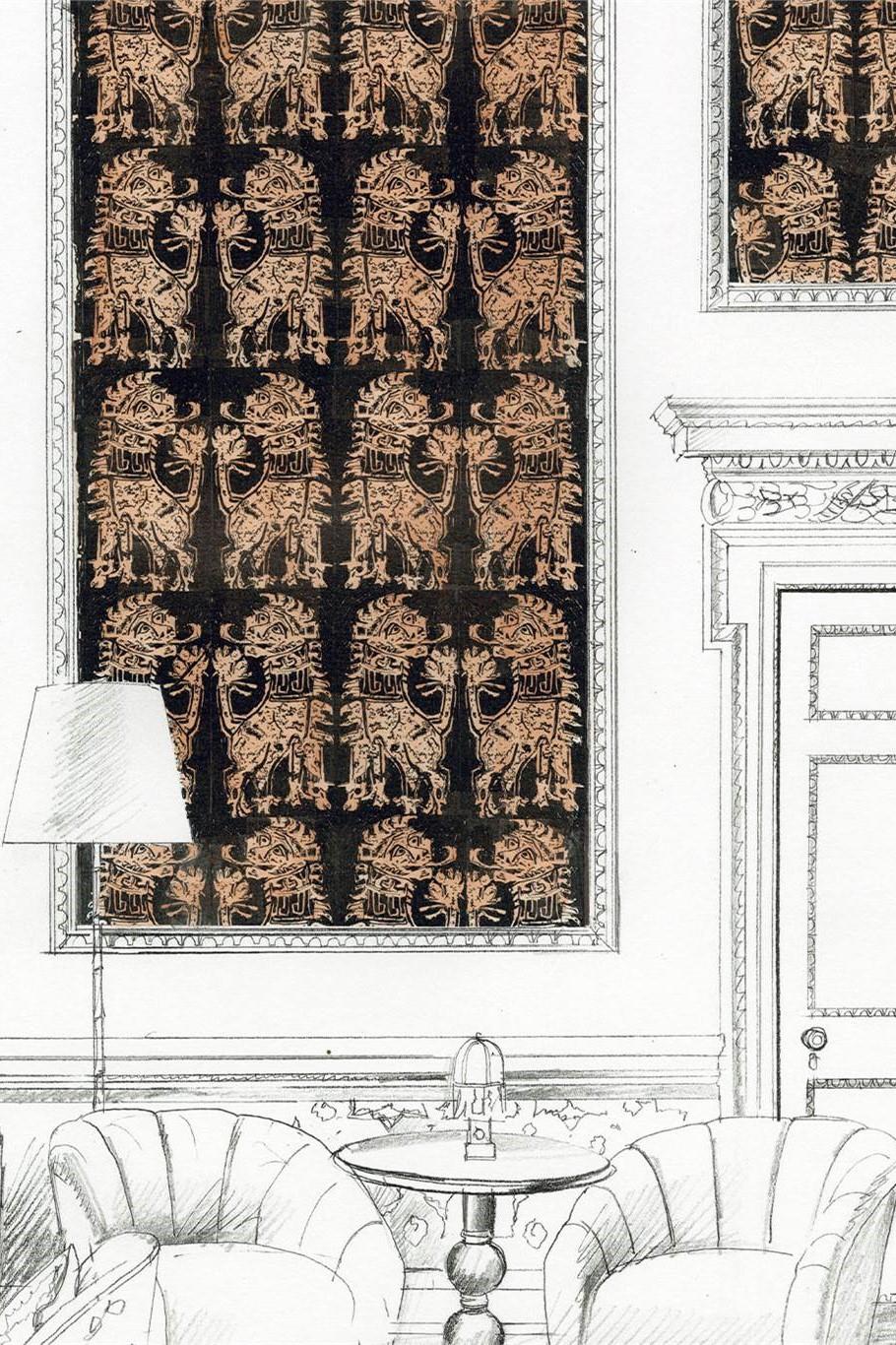 zoffany-palladio-sicilian-lion-wallpaper