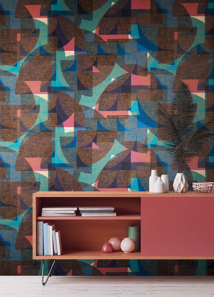 tektura-retro-wallcovering