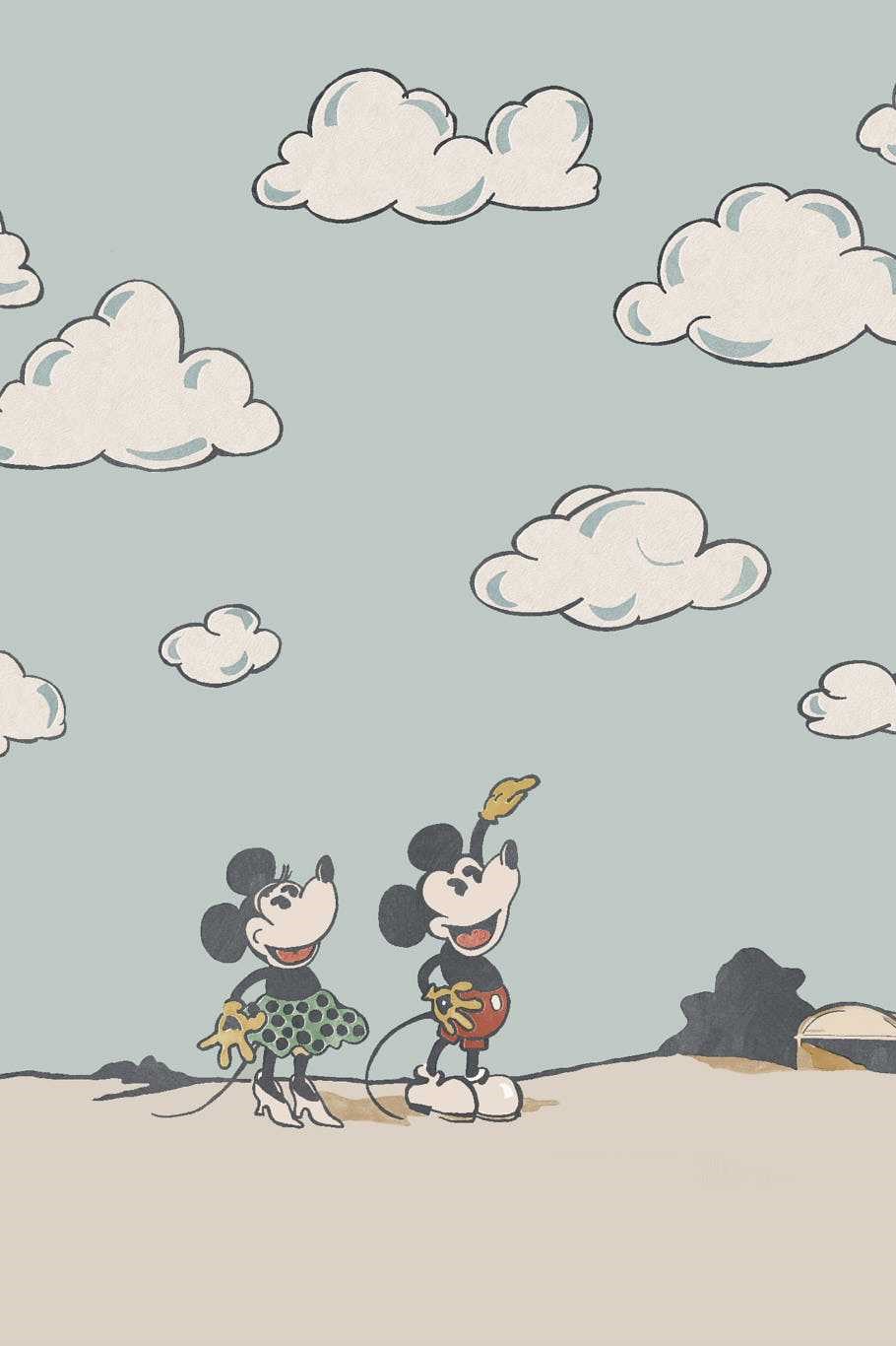 Disneys Mickey in the Clouds Wallpaper 217292