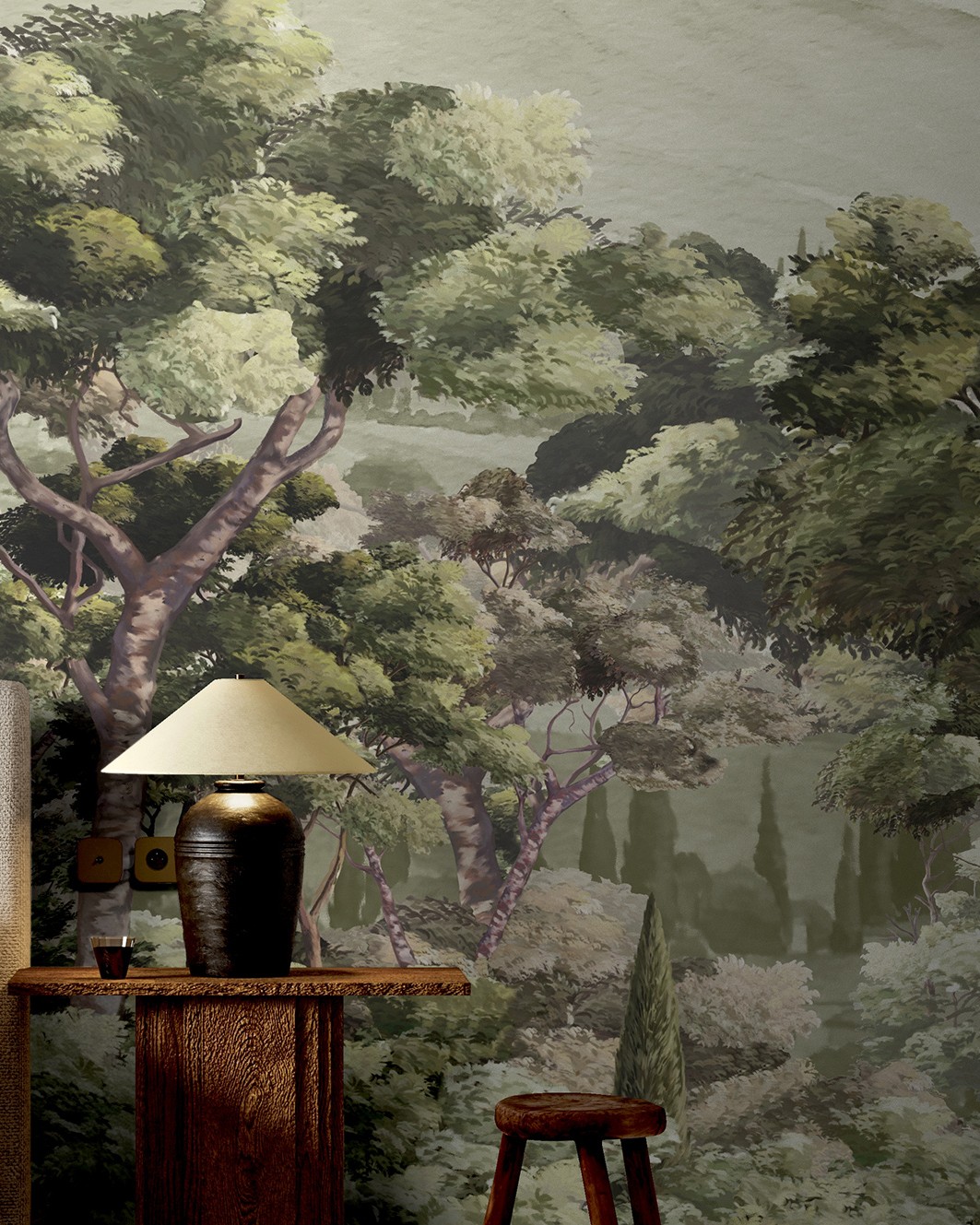 Muraspec Misted Forest Mural