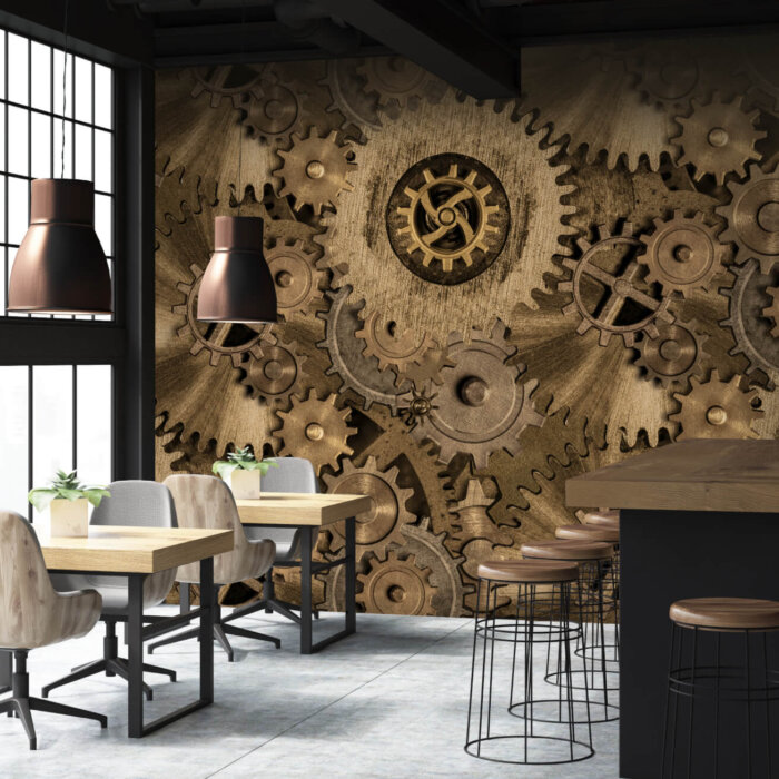 Newmor Industrialis Makina Digital Wallcovering