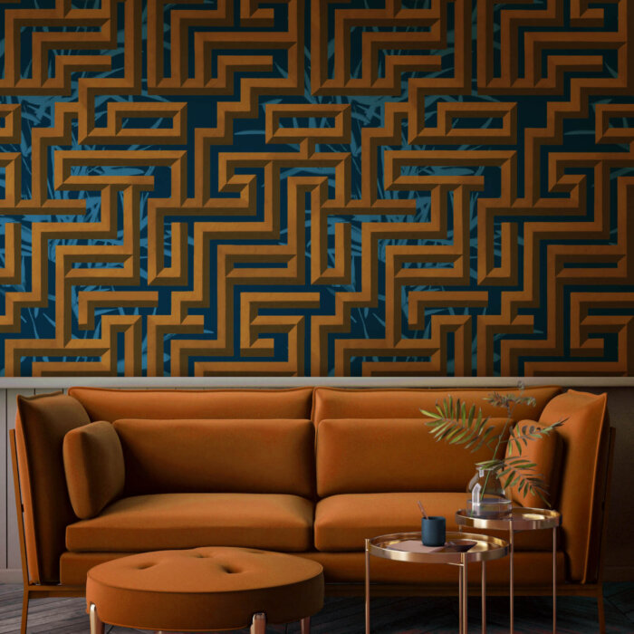 Newmor Optic Tropic Digital Wallcovering
