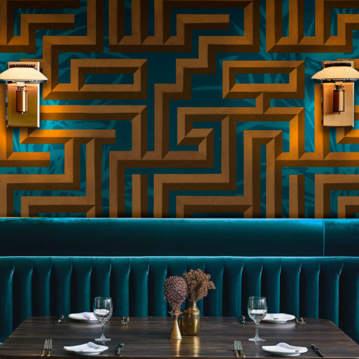 Newmor Optic Tropic Digital Wallcovering