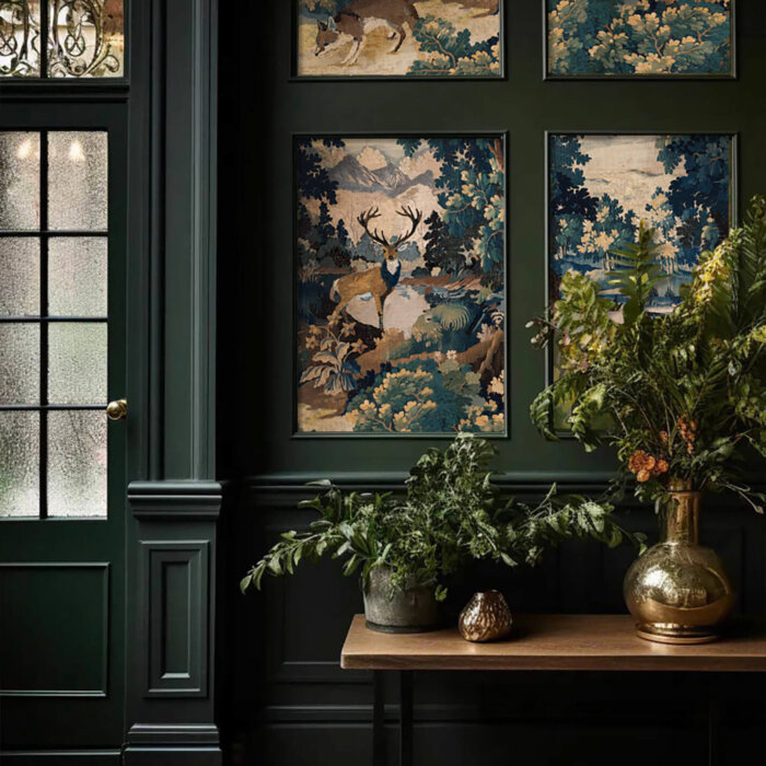 Newmor Vintage Verdure Digital Wallcovering