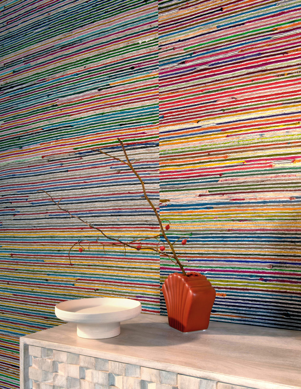 Omexco Atelier Rainbow Raj Wallcoverings
