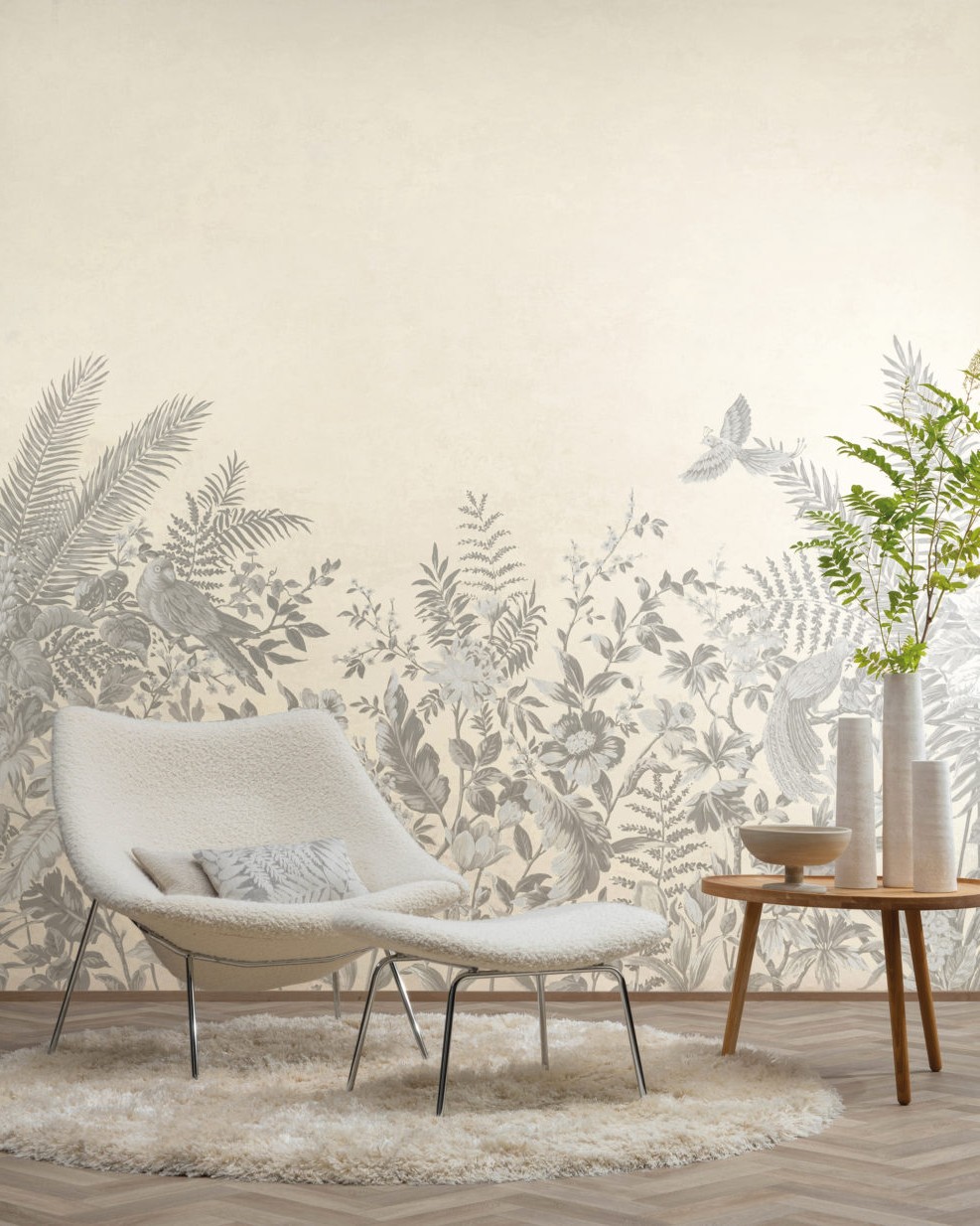 Omexco Birds of Paradise Barraband’s Garden Wallcoverings