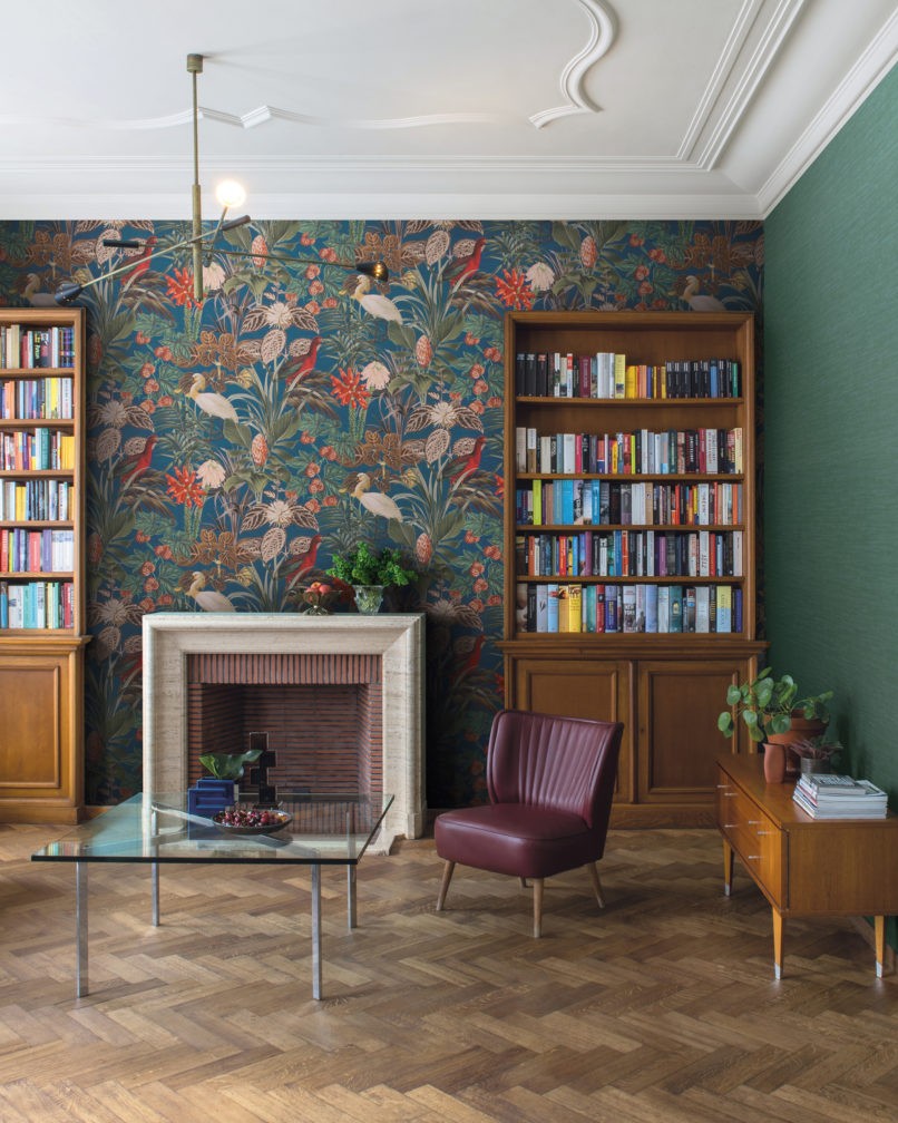 Omexco Birds of Paradise The Wading Birds Wallcoverings