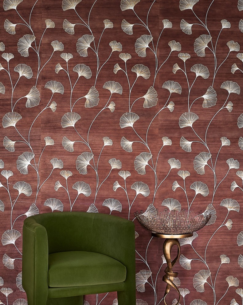 Phillip Jeffries Ginkgo Garden Wallcovering