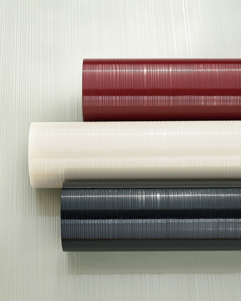 Phillip Jeffries Lacquered Fluting Wallcoverings