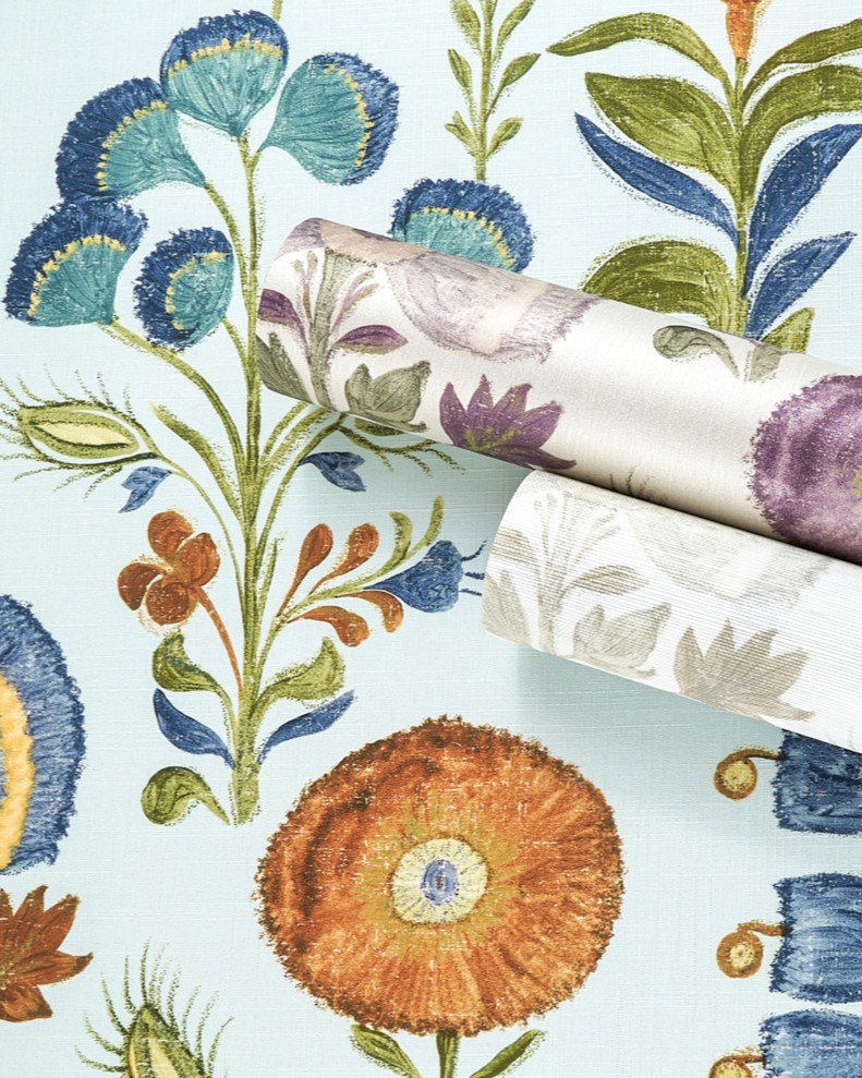 Phillip Jeffries Posy Wallcoverings
