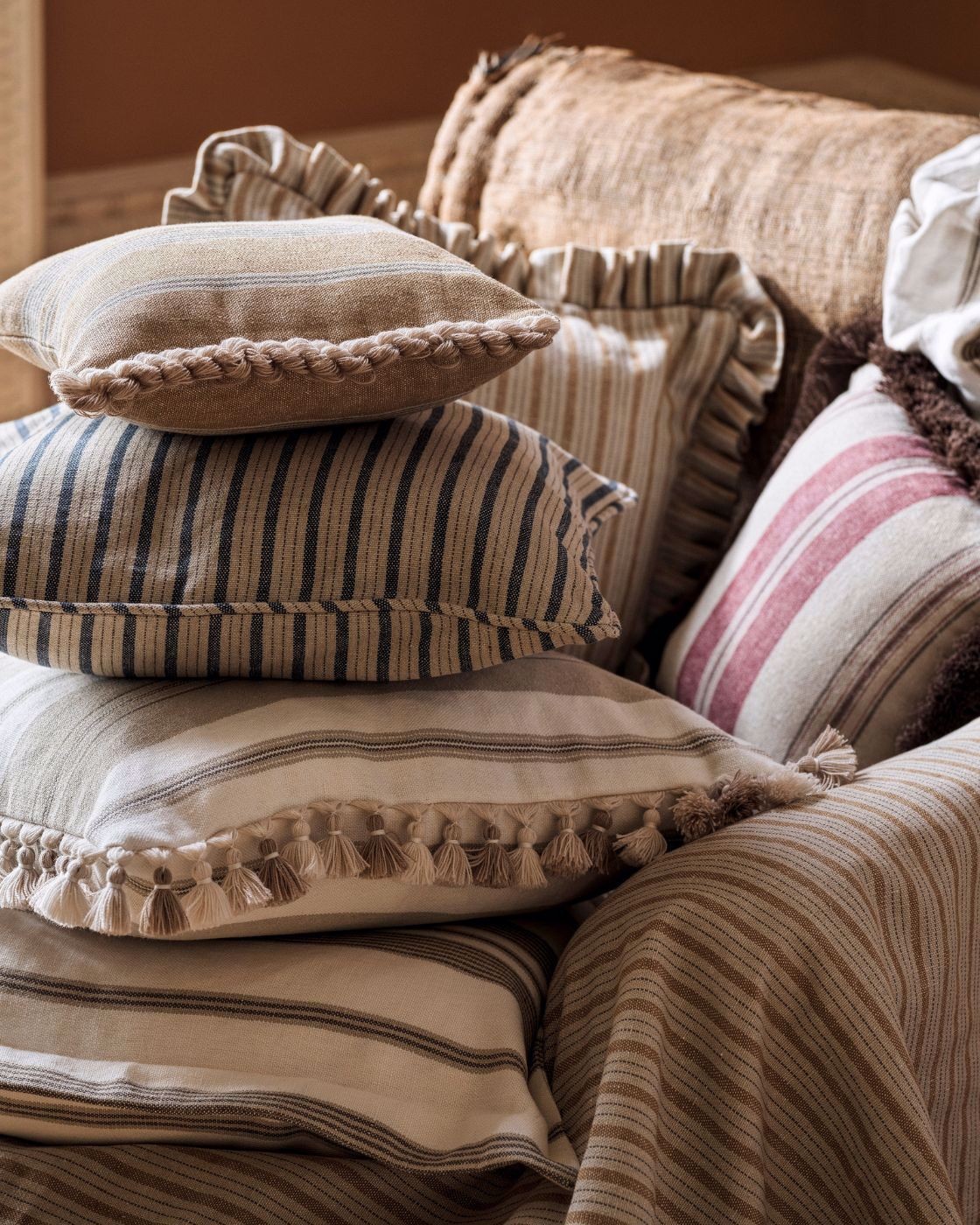Sanderson Amberley Stripe Fabrics