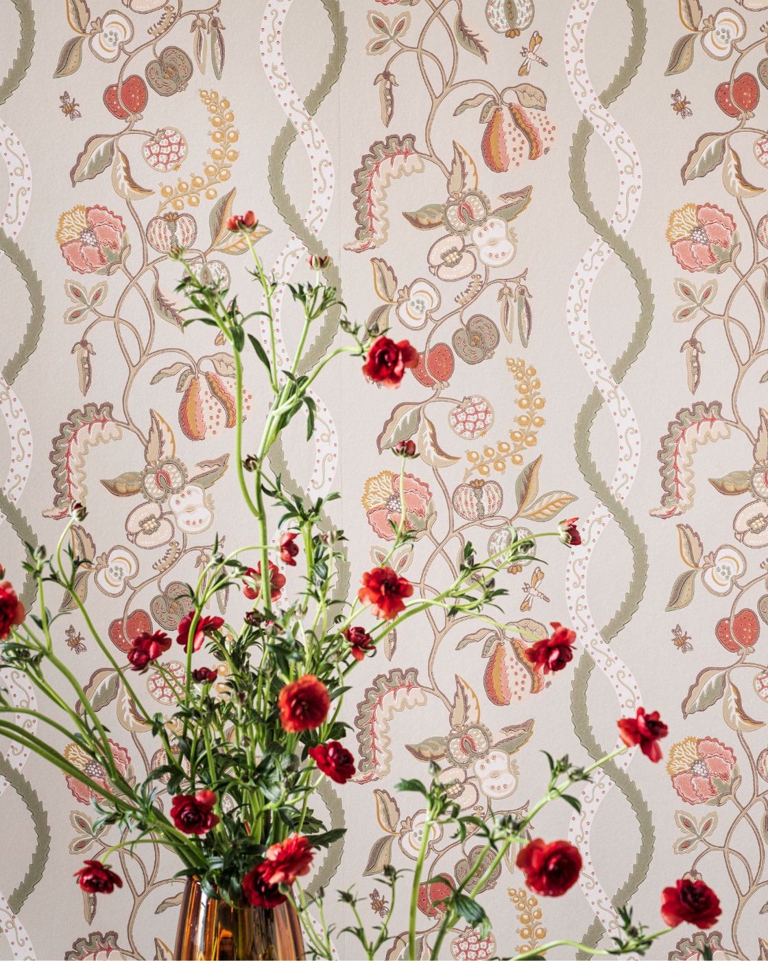 Sanderson Kitchen Garden Wallpaper