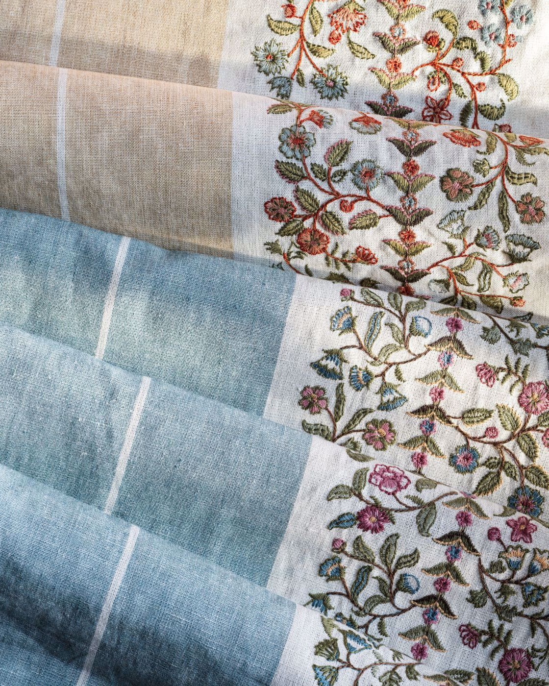 Sanderson Pergola Embroidery Fabrics