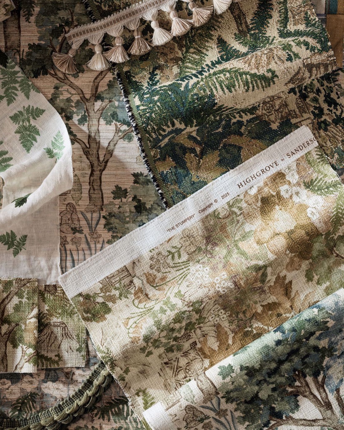 Sanderson Stumpery Tapestry Fabrics