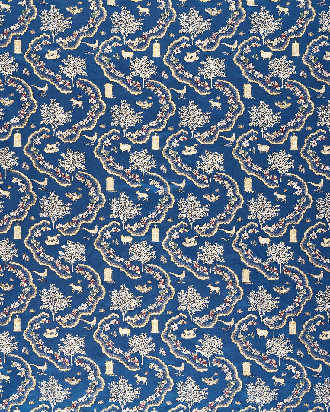Sanderson Wildflower Meadow Brocade Fabric 237601