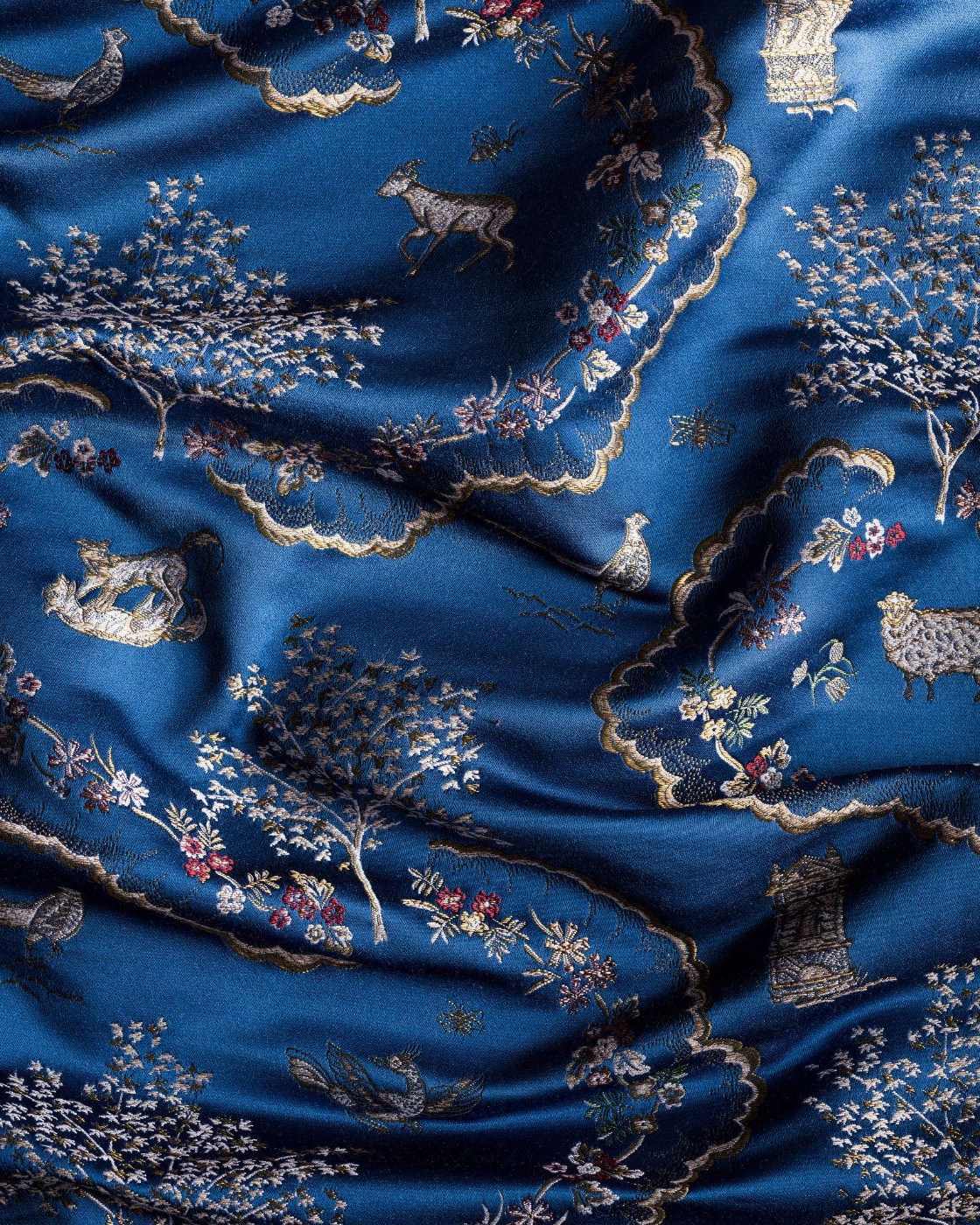Sanderson Wildflower Meadow Brocade Fabrics