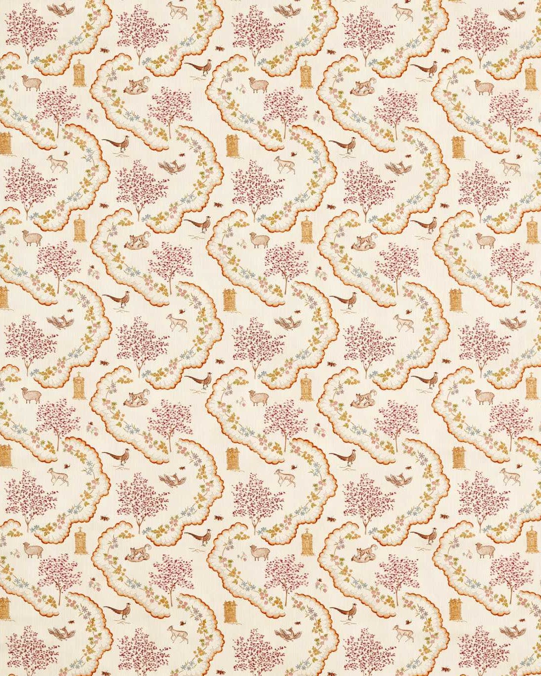 Sanderson Wildflower Meadow Fabric 227316