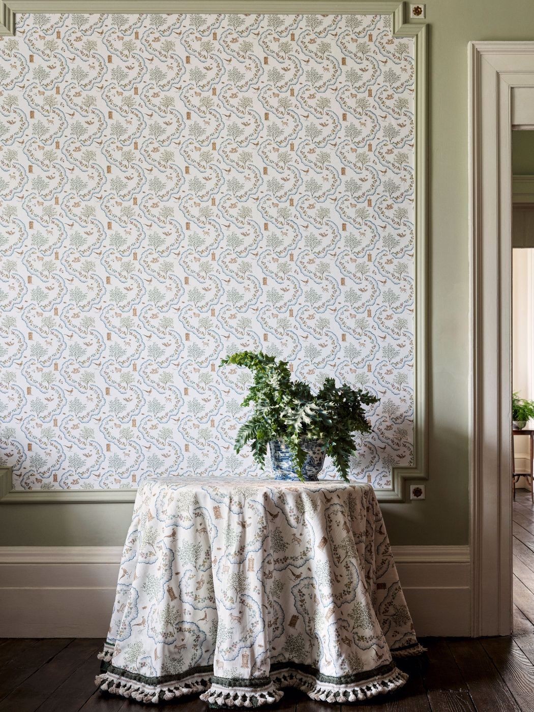 Sanderson Wildflower Meadow Wallpaper