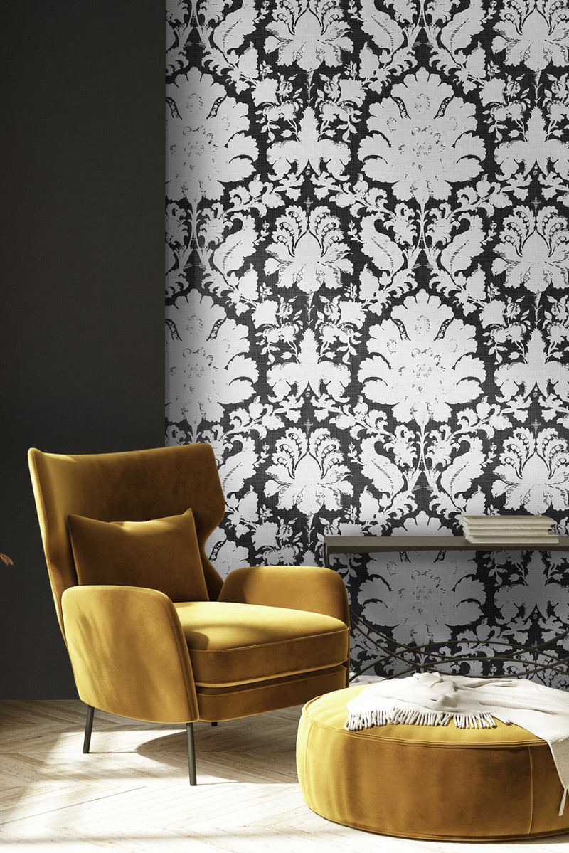 Tektura Cloud Damask Wallcovering