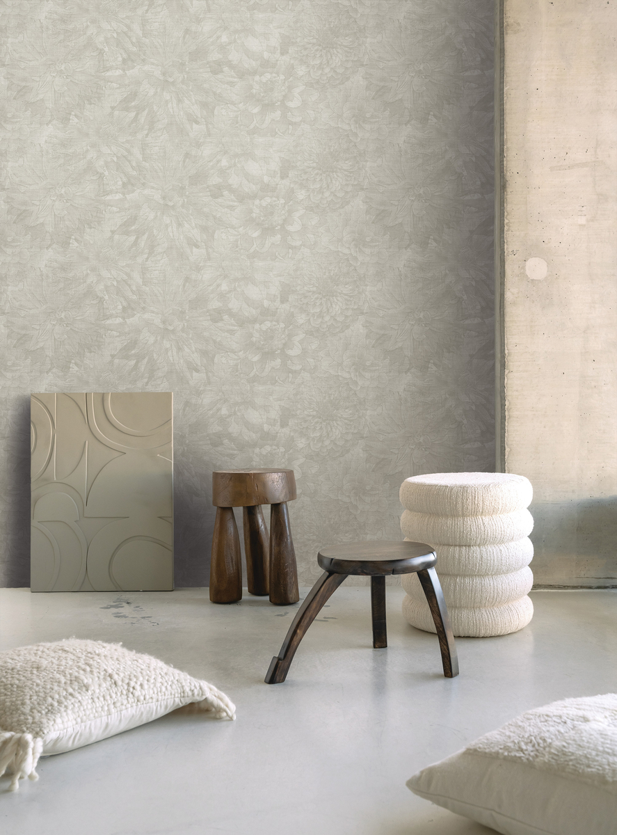 Tektura Stonewash Floral Wallcovering